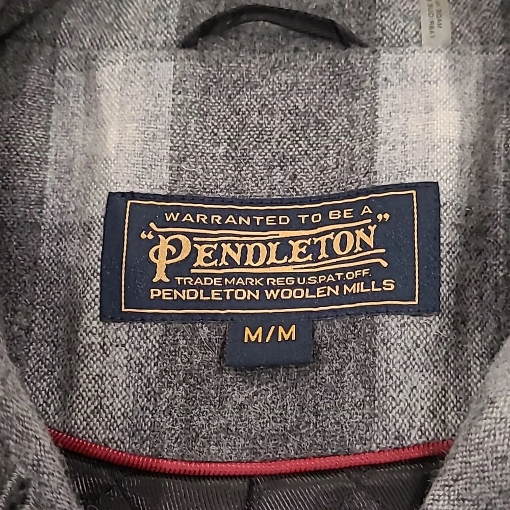 Womens Pendleton Wool Car Coat - Picture 6 of 10